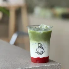 آیس ماچا توت فرنگی