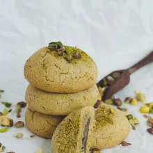 کوکی پسته نوتلا